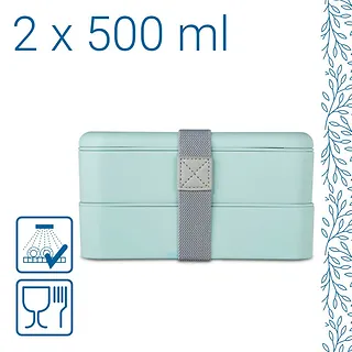 Xavax Lunchbox poziomowy Hama na żywność 500 ml TO GO