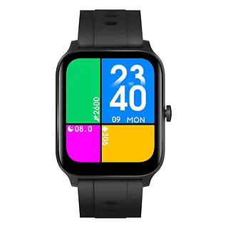 Kumi Smartwatch KU3S 1.69 cala 175 mAh czarny