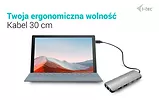 i-tec Stacja dokująca USB-C Metal Nano 2x HDMI Display + Power Delivery 100W