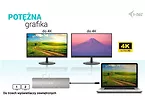 i-tec Stacja dokująca USB-C Metal Nano 2x HDMI Display + Power Delivery 100W