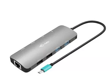 i-tec Stacja dokująca USB-C Metal Nano 2x HDMI Display + Power Delivery 100W