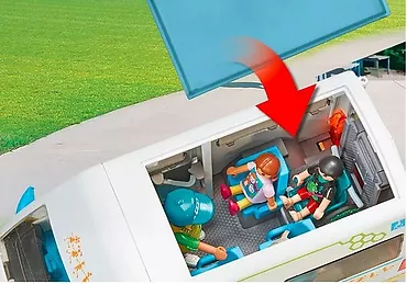 Playmobil Zestaw z figurkami City Life 71329 Autobus szkolny