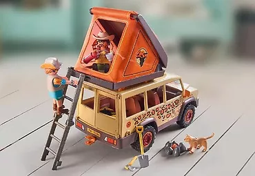 Playmobil Zestaw z figurkami Wiltopia 71293 Z samochodem terenowym wśród lwów
