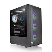 Thermaltake Obudowa - S200 Tempered Glass ARGBx3 Czarna