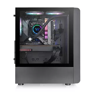 Thermaltake Obudowa - S200 Tempered Glass ARGBx3 Czarna