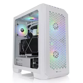 Thermaltake Obudowa - View 300 MX ARGB*3 Tempered Glass - Snow