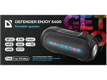 Głośnik Bluetooth Defender Enjoy S400 Czarny