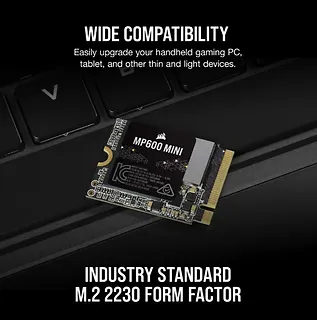 Corsair Dysk SSD 1TB MP600 MINI 4800/4800 MB/s PCIe Gen 4.0 x4 M.2 2230
