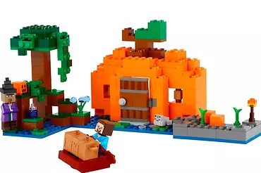 LEGO Klocki Minecraft 21248 Dyniowa farma