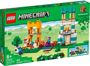 LEGO Klocki Minecraft 21249 Kreatywny warsztat 4.0