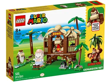 LEGO Super Mario 71424 Domek na drzewie Donkey Konga - zestaw rozszerzający