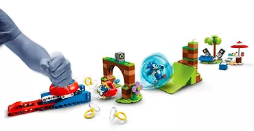 LEGO Klocki Sonic 76990 Wyzwanie z pędzącą kulą
