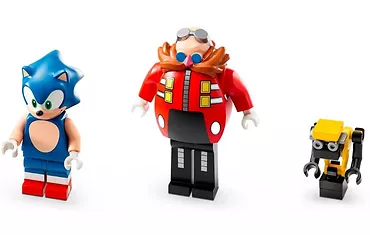 LEGO Klocki Sonic 76993 Sonic kontra dr. Eggman i robot Death Egg