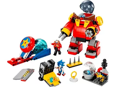 LEGO Klocki Sonic 76993 Sonic kontra dr. Eggman i robot Death Egg