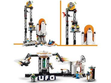 LEGO Klocki Creator 31142 Kosmiczna kolejka górska
