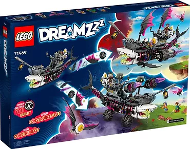 LEGO Klocki DREAMZzz 71469 Statek koszmarnego rekina