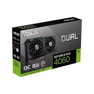 Asus Karta graficzna GeForce RTX 4060 Dual OC 8GB GDDR6 128bit 3DP/HDMI