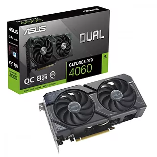 Asus Karta graficzna GeForce RTX 4060 Dual OC 8GB GDDR6 128bit 3DP/HDMI