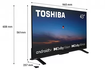 Toshiba Telewizor LED 43 cale 43UA2363DG