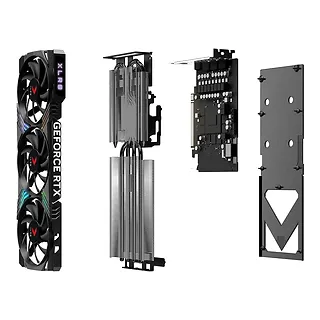 PNY Karta graficzna GeForce RTX 4070 12GB XLR8 VERTO OC DLSS 3 VCG407012TFXXPB1-O