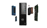 Dell Stacja robocza Precision 3460 SFF Win11Pro  i7-13700/16GB/512GB SSD/Integrated/DVD RW/Kb/Mouse/300W/3YPS