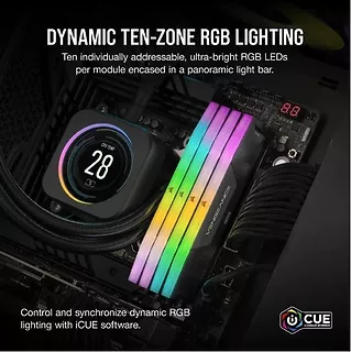 Corsair Pamięć DDR5 VENGEANCE RGB 64GB/6000 (2x32GB) CL30 AMD EXPO