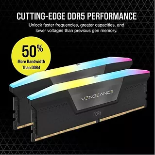 Corsair Pamięć DDR5 VENGEANCE RGB 64GB/6000 (2x32GB) CL30 AMD EXPO