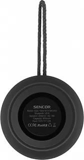 Sencor Głośnik Bluethooth SSS 1000 3W, IPX 4, TWS Czarny