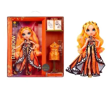 Mga Lalka Rainbow High Fantastic Fashion - ORANGE - Poppy Rowan