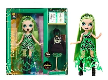 Mga Lalka Rainbow High Fantastic Fashion - GREEN - Jade Hunter