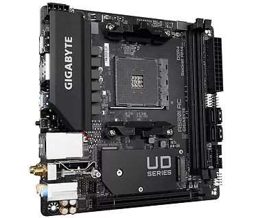 Gigabyte Płyta główna A520I AC AM4 2DDR4 DP/2HDMI mITX