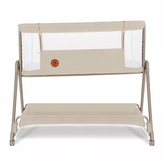 Lionelo Łóżeczko dostawne Luna Beige Sand 2 w 1