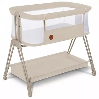 Lionelo Łóżeczko dostawne Luna Beige Sand 2 w 1
