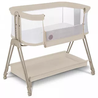 Lionelo Łóżeczko dostawne Luna Beige Sand 2 w 1