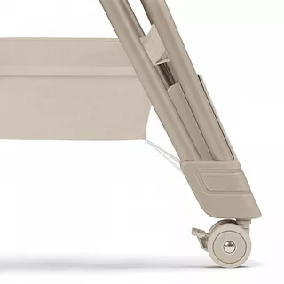 Lionelo Łóżeczko dostawne Luna Beige Sand 2 w 1