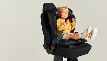 Lionelo Fotelik samochodowy Neal Green Turquoise i-Size 15-36 kg
