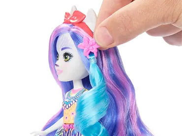 Mattel Lalka Deluxe Enchantimals Zebra