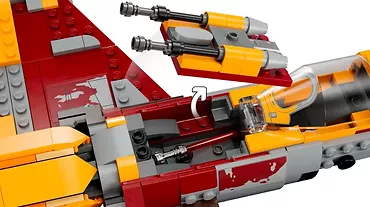 LEGO Star Wars 75364 Klocki E-Wing Nowej Republiki kontra Myśliwiec Shin Hati