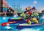 Playmobil Zestaw z figurką City Action 71147 Quad terenowy jednostki specjalnej