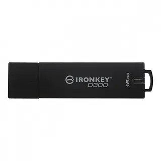 Kingston Pamięć flash USB szyfrowana 16GB D300S AES 256 XTS