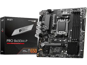 Płyta główna MSI PRO B650M-P AMD B650 DDR5 SATA3 M.2 USB3.1 PCIe4.0 AM5 mATX