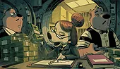Lucky Duck Games Gra Zwierzęcy front: Spiski, piski i przyciski Dodatek