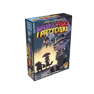 Lucky Duck Games Gra Zwierzęcy front: Spiski, piski i przyciski Dodatek
