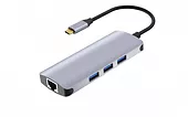 iBOX Stacja dokująca HUB USB/LAN IUH3RJ4K