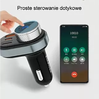 AWEI Zestaw głośnomówiący C-843 MP3 1xUSB+1xUSB-C z transmiterem