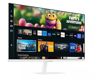 Samsung Monitor 27 cali LS27CM501EUXDU VA 1920x1080 FHD 16:9 2xHDMI 4ms(GTG) WiFi/BT głośniki płaski biały SMART 2 lata d2d
