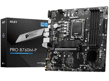 Płyta główna MSI PRO B760M-P s1700 4DDR5 DP/HDMI 2M.2 mATX