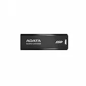Adata Dysk SSD zewnętrzny SC610 2000 GB USB3.2A Gen2 czarny