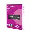 Adata Dysk SSD zewnętrzny SC610 2000 GB USB3.2A Gen2 czarny