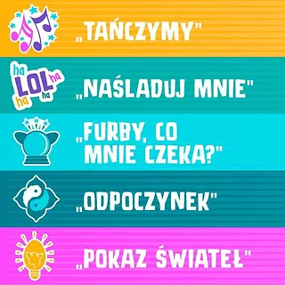 Hasbro Interaktywna maskotka fioletowa FURBY 2.0